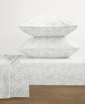 The Farmhouse Chic Premium Ultra Soft Pattern 4-Pc. Sheet Set, California King