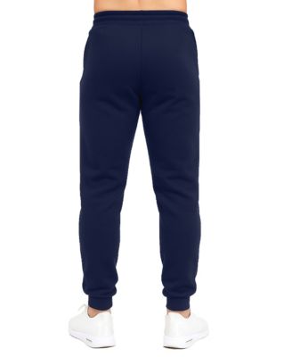 Men's Modern-Fit Heavyweight Jogger Sweatpants with Zipper Side Pockets