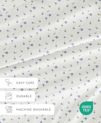 The Farmhouse Chic Premium Ultra Soft Pattern 4-Pc. Sheet Set, King