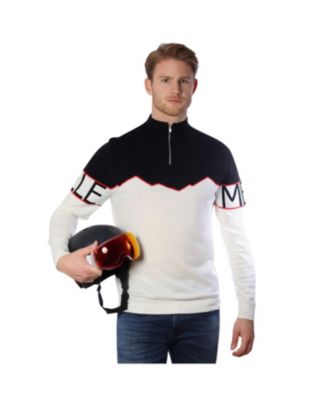 Men's Half-Zipped Cashmere Blend Sweater