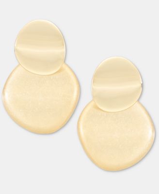 Disc Drop Earrings, Macy's Exclusive