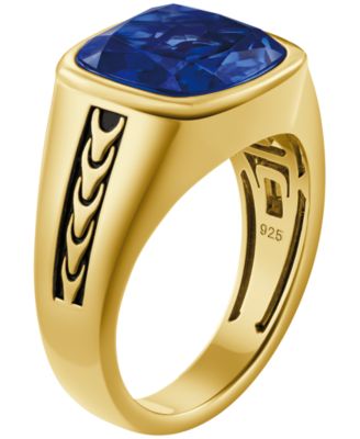 Men's Gold Plated Statement Ring