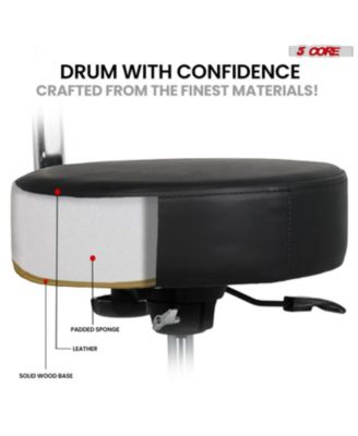 5Core Wireless Phone Charging Pad 15W Qi-Certified Fast Charger Mat Cargador