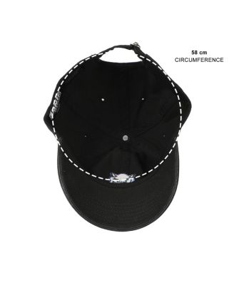 Men's Smiling Sonic Black Unstructured Baseball Cap
