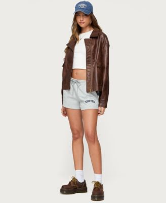 Women's Ardella Oversized Faux Leather Jacket