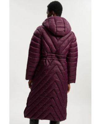 Women's Lightweight Knee Length Packable Coat