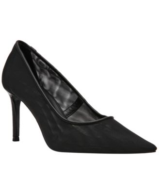 Women's Nicoletto Pointed Toe Mid-Heel Pumps