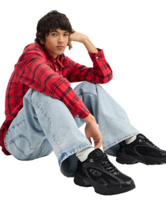 Men's Bolt Runner Lace-Up Sneakers