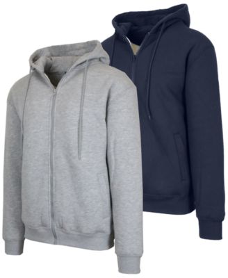 Men's Heavyweight Long-Sleeve Hoodie, 2-Pack