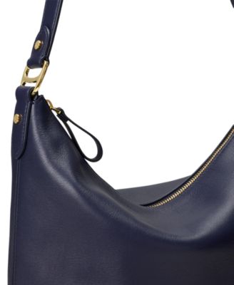 Large Smooth Leather Tasha Bucket Bag