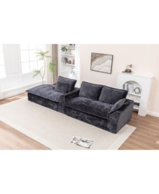 Streamdale 103" Cloud Sectional Couch with L-Shape Chaise, Modern Modular Sofa