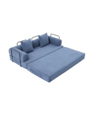 Streamdale Foldable & Compressible Sofa with Metal Frame for Small Spaces