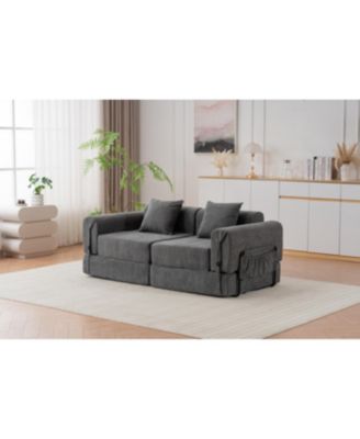 Free combination sofa, reclining, ultra-comfortable double modular sofa