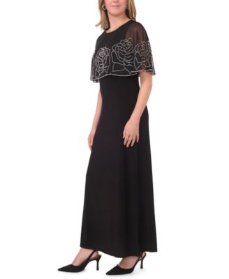 Petite Crewneck Faraj Maxi Dress