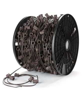 1000Ft C9 Christmas Light Spool Set Commercial UL Listed Light Sockets
