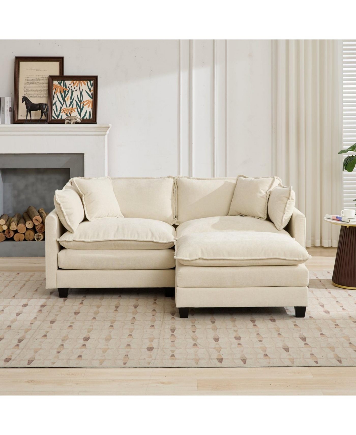 Streamdale Cloud Couch: Ultimate Comfort Chenille Sofa with Ergonomic Support