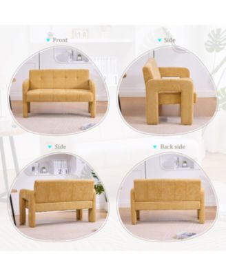 Nordic Modern Double Armchair Sofa for Living Room & Bedroom