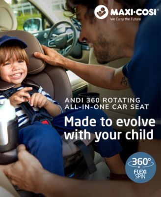 Andi Baby and Toddler 360 Rotating All-in-One Convertible Car Seat
