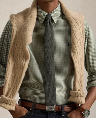 Men's Classic-Fit Stretch Poplin Shirt