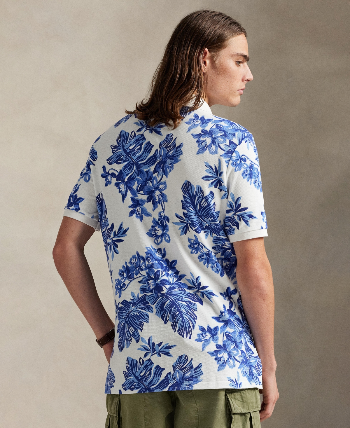 Polo Ralph Lauren Men's Short-Sleeve Animated Mesh Classic Shirt