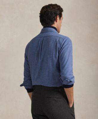 Men's Classic-Fit Brushed Performance Long-Sleeve Shirt