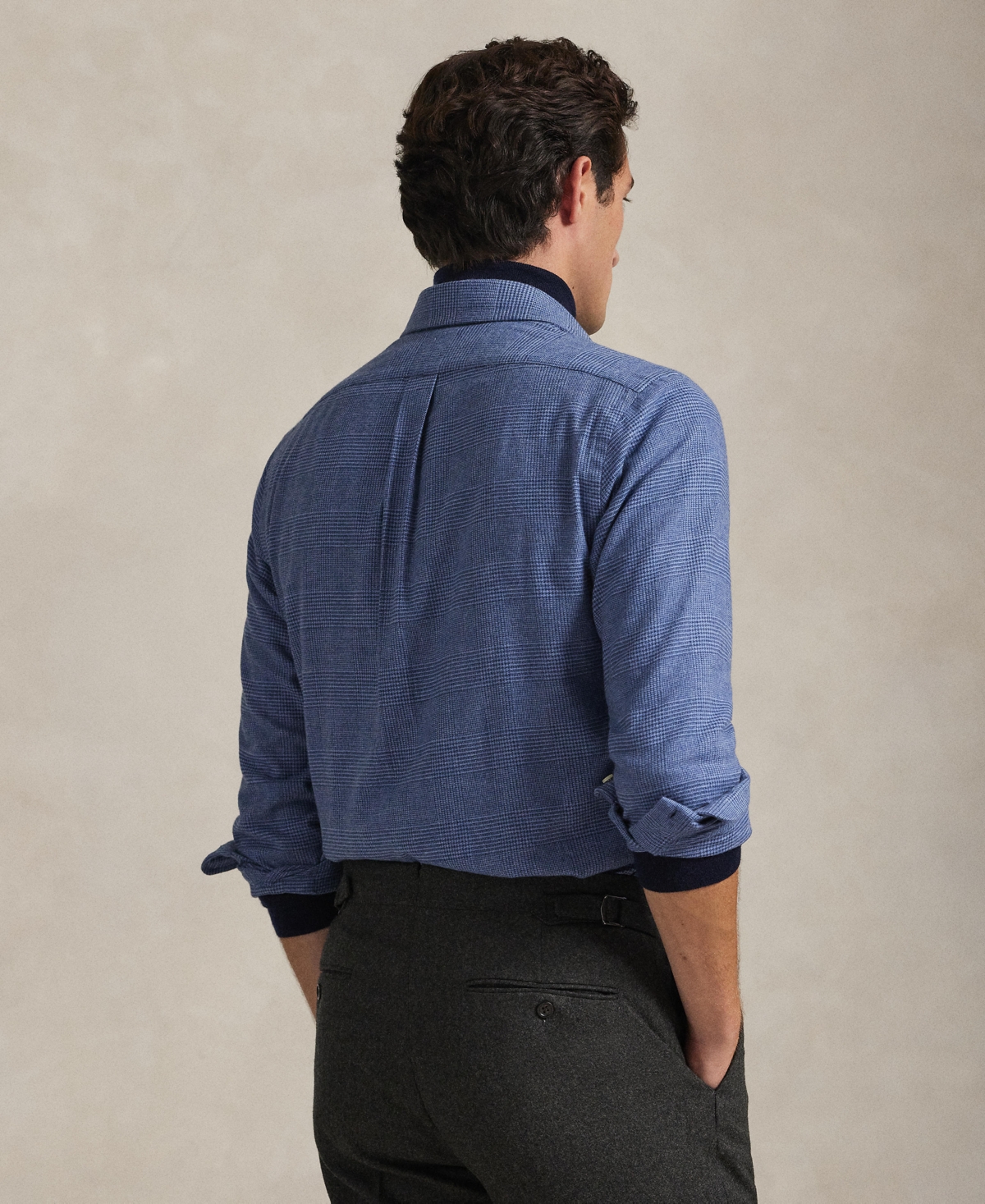 Polo Ralph Lauren Men's Classic-Fit Brushed Performance Long-Sleeve Shirt