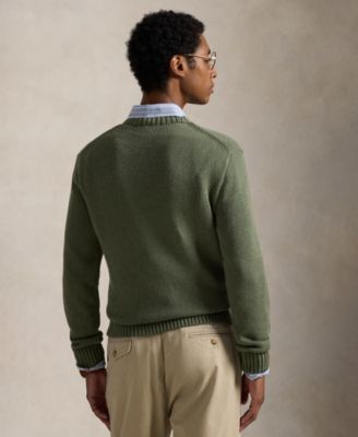 Men's Bear Graphic Crewneck Sweater