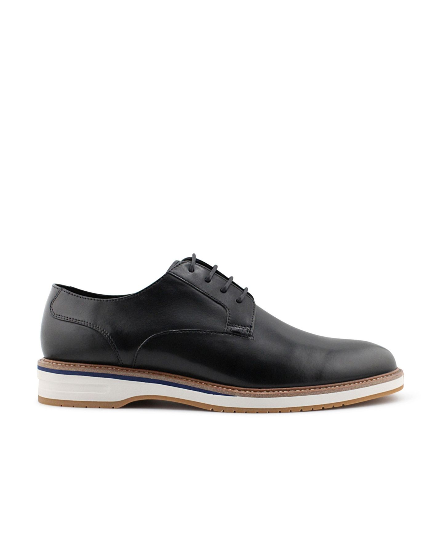 Мужское платье Blake McKay Dalton Dress Casual Hybrid Lace-Up Plain Toe Leather Shoes, цвет: Чёрный — фото 2