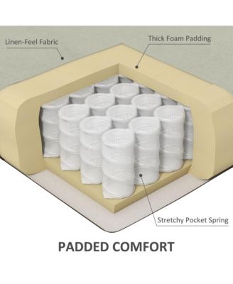 Massage Recliner Sofa with Heat Function, Remote Control,