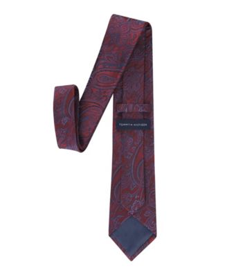 Men's Silky Paisley Pattern Classic Tie