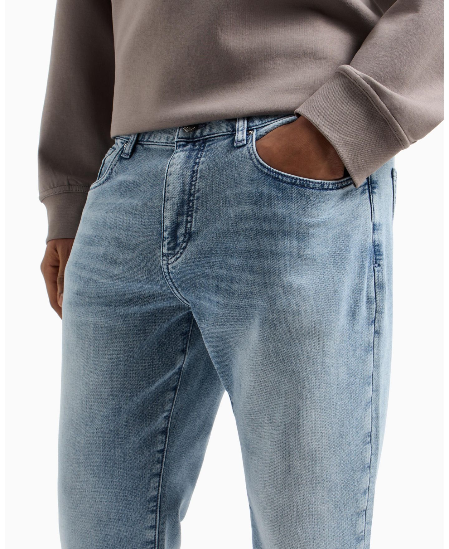 Мужские джинсы A|X Armani Exchange Slim Fit Stretch Denim — фото 3