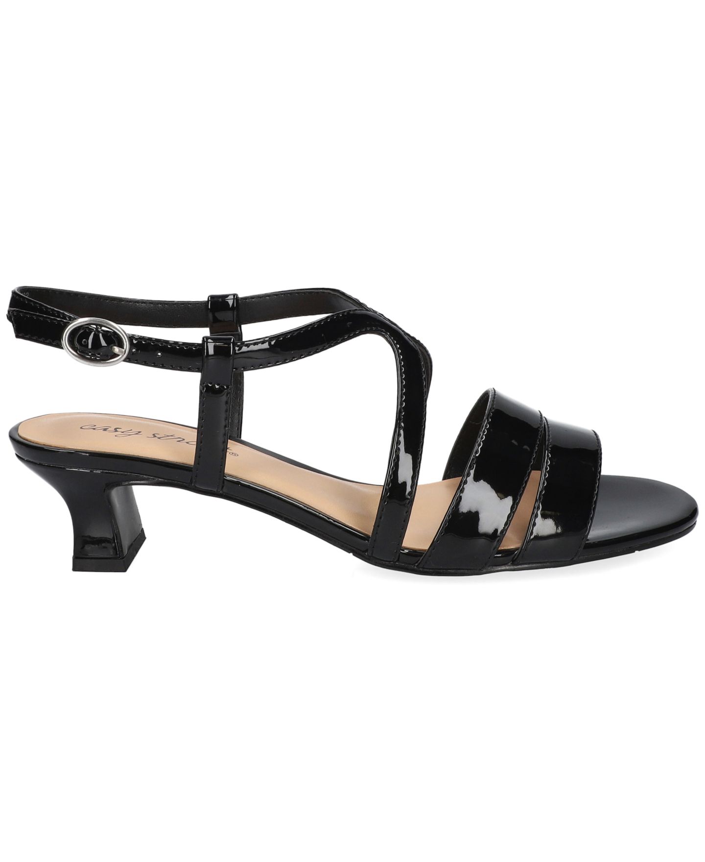 Женские сандалии Easy Street Blissful Dress Sandals, цвет: Чёрный — фото 2