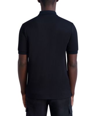 Men's Performance Solid Cuff Polo Shirt