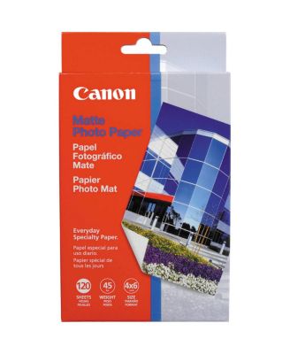 Matte Photo Inkjet Paper, 8.5 mil., 4x6", 120 Sheet Pack