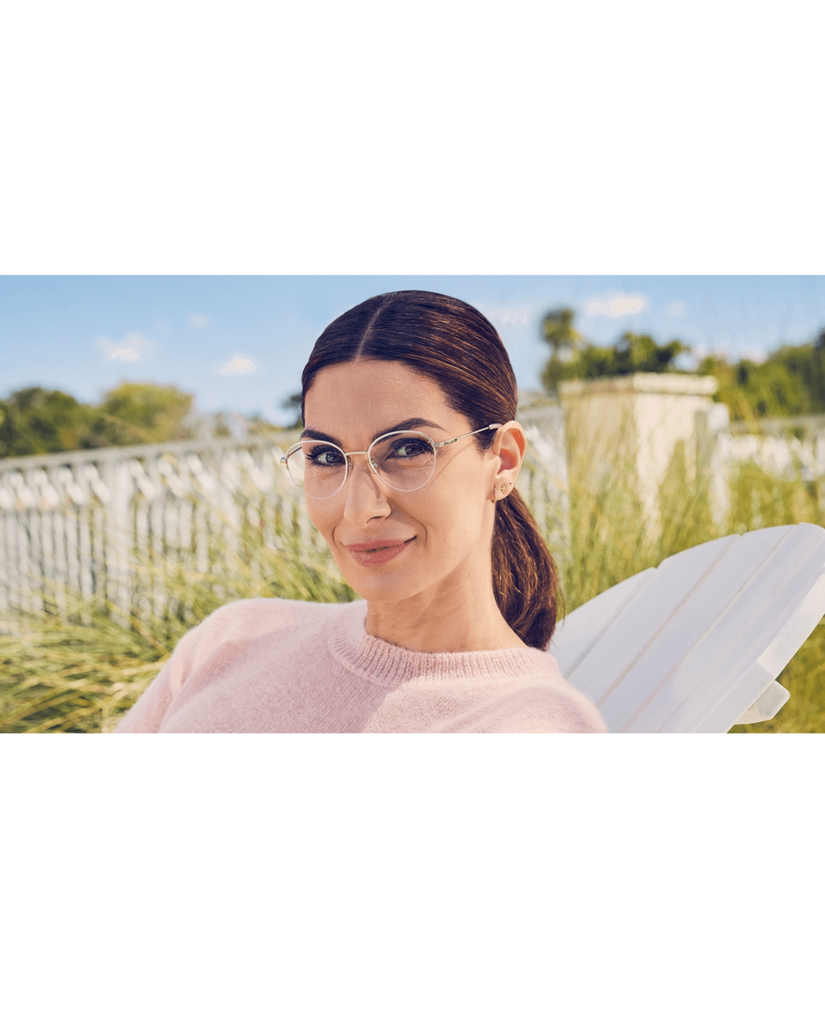 Swarovski Women's Eyeglasses, Sk1004 In Gold