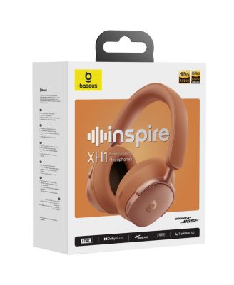 Inspire XH1 ANC Headphones with Dolby Audio Hi-Res Sound and 100H Playtime