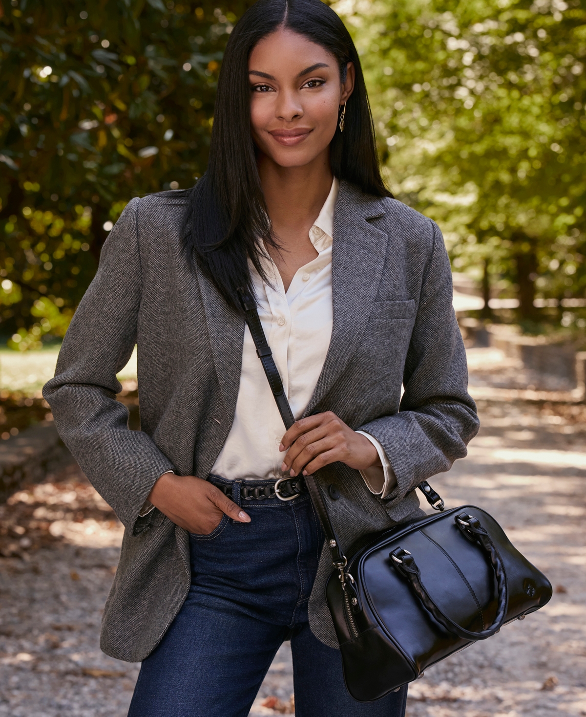 Patricia Nash Pomezia Crossbody Satchel Bag