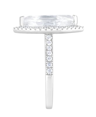 Certified Lab Grown White Diamond Solitaire Ring (4-1/2 ct. t.w.) in 14k White Gold