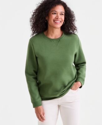 Women's Long-Sleeve Crewneck Sweatshirt