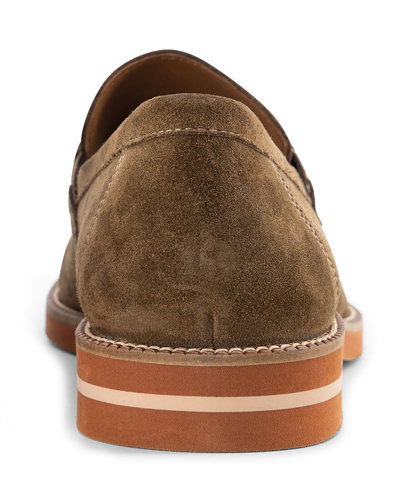 Мужские туфли Anthony Veer Brighton Penny Slip-On, цвет: Коричневый замшевый — фото 3