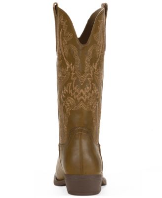 Women's Denise Block Heel Western Boots, Macy's Exclusive