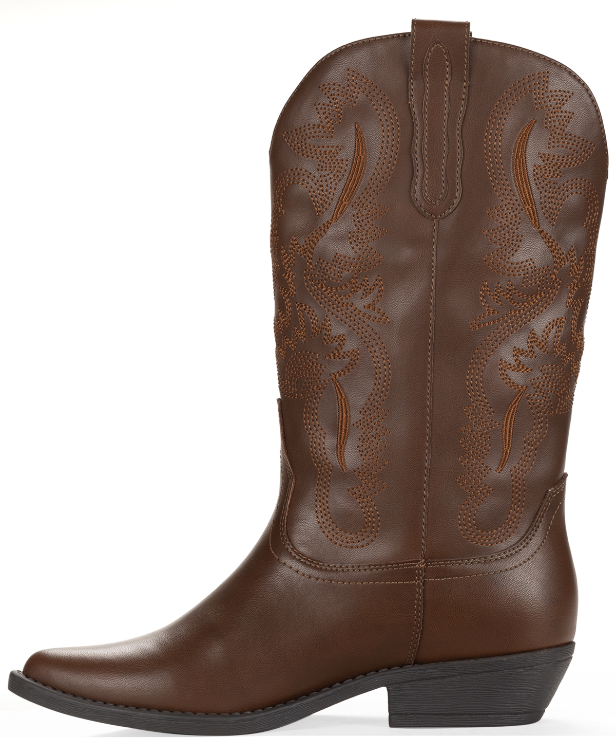 Wild Pair Women's Denise Block Heel Western Boots, Macy's Exclusive