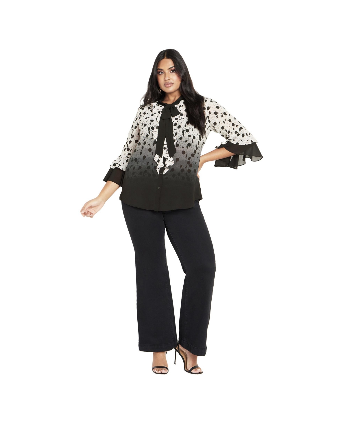 Avenue Women's Cassie Frill Shirt