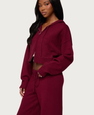 Women's Russell Knit Hooded Cardigan