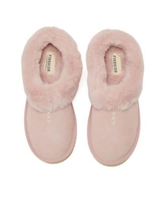Women's Fireside by Adelaide Genuine Shearling Clog Slipper