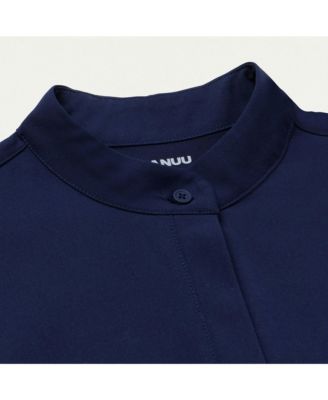 Women's Savi 1-Pocket Classic Banded Collar Scrub Top