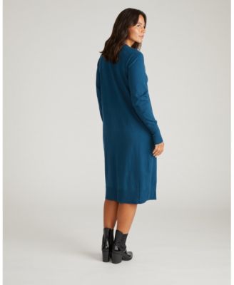 Plus Size Fine Knit Everyday Sweater Dress