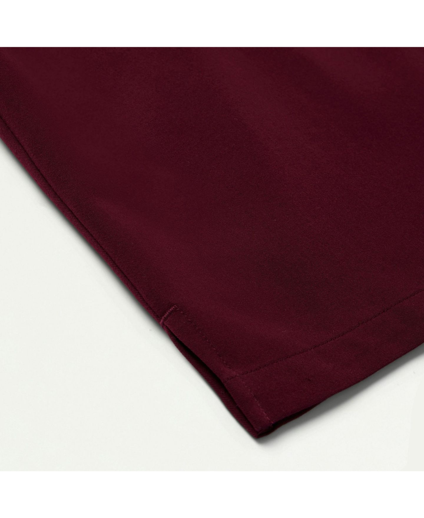 Женский топ Jaanuu Classic V-Neck Scrub with 1 Pocket, цвет: Бордовый — фото 7