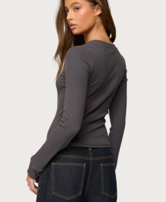 Women's Essential Ribbed T Shirt