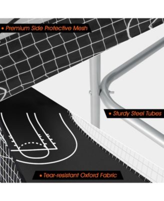 Indoor Electronic Double Basketball Game with LED Scoring and 4 Balls